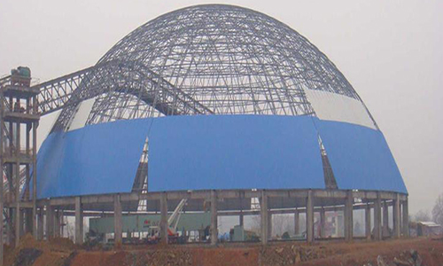 龙井螺栓球网架加工的注意事项